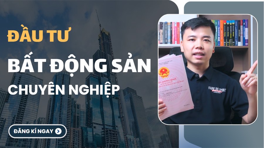 Ảnh bìa chương trình Đầu tư bất động sản chuyên nghiệp